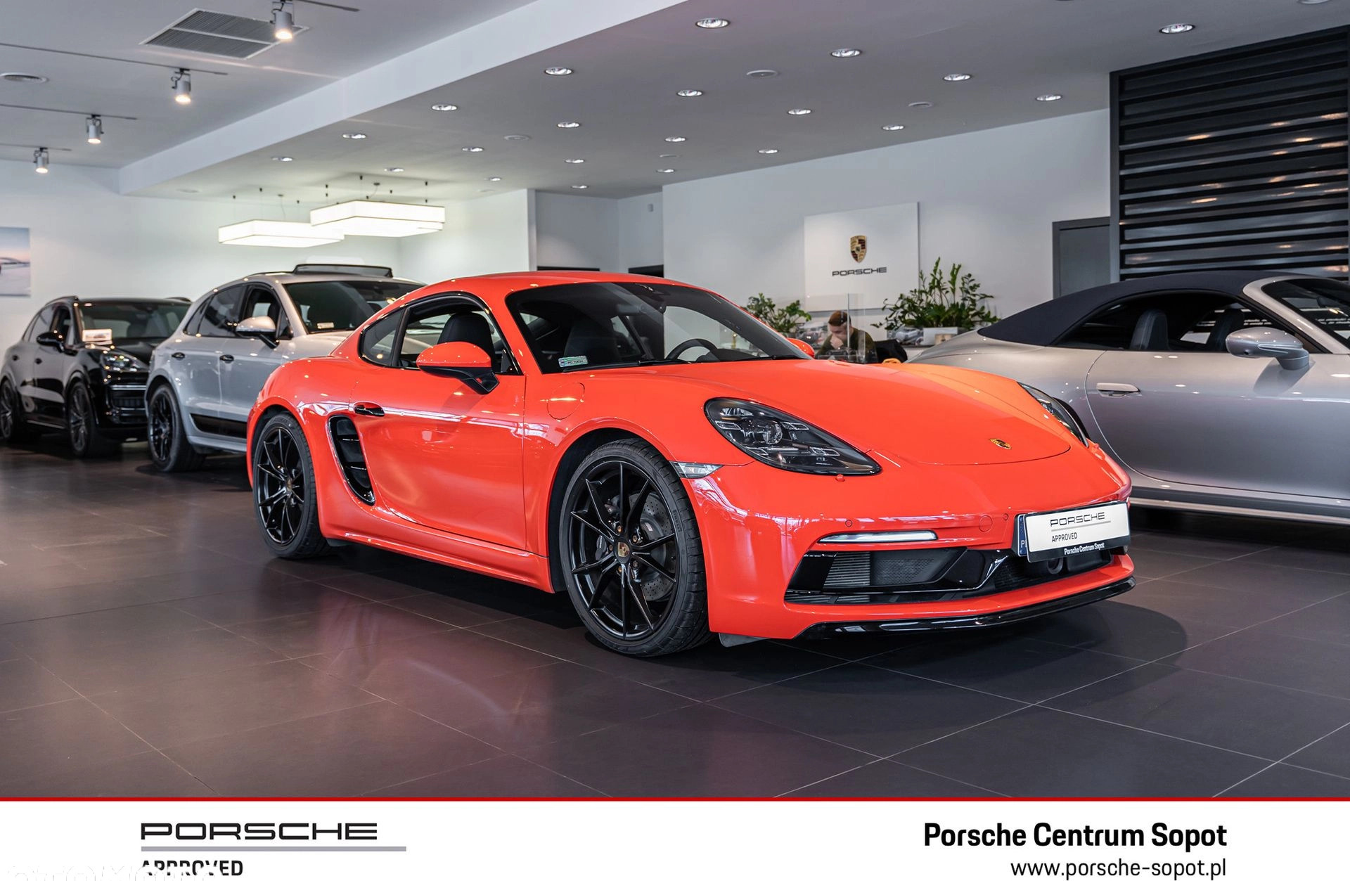 Porsche 718 Cayman cena 429718 przebieg: 13700, rok produkcji 2021 z Rudnik nad Sanem małe 379